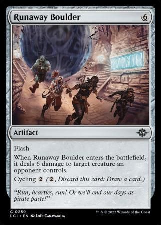 Runaway Boulder 0259 The Lost Caverns of Ixalan Singles