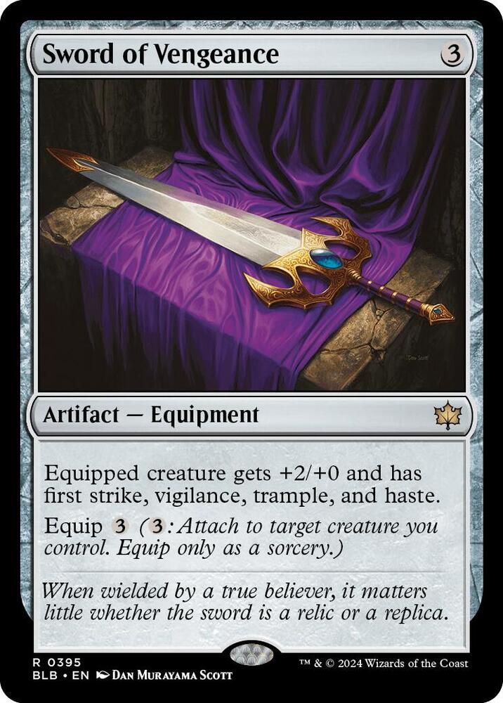 Sword of Vengeance - Bloomburrow (BLB) Bloomburrow