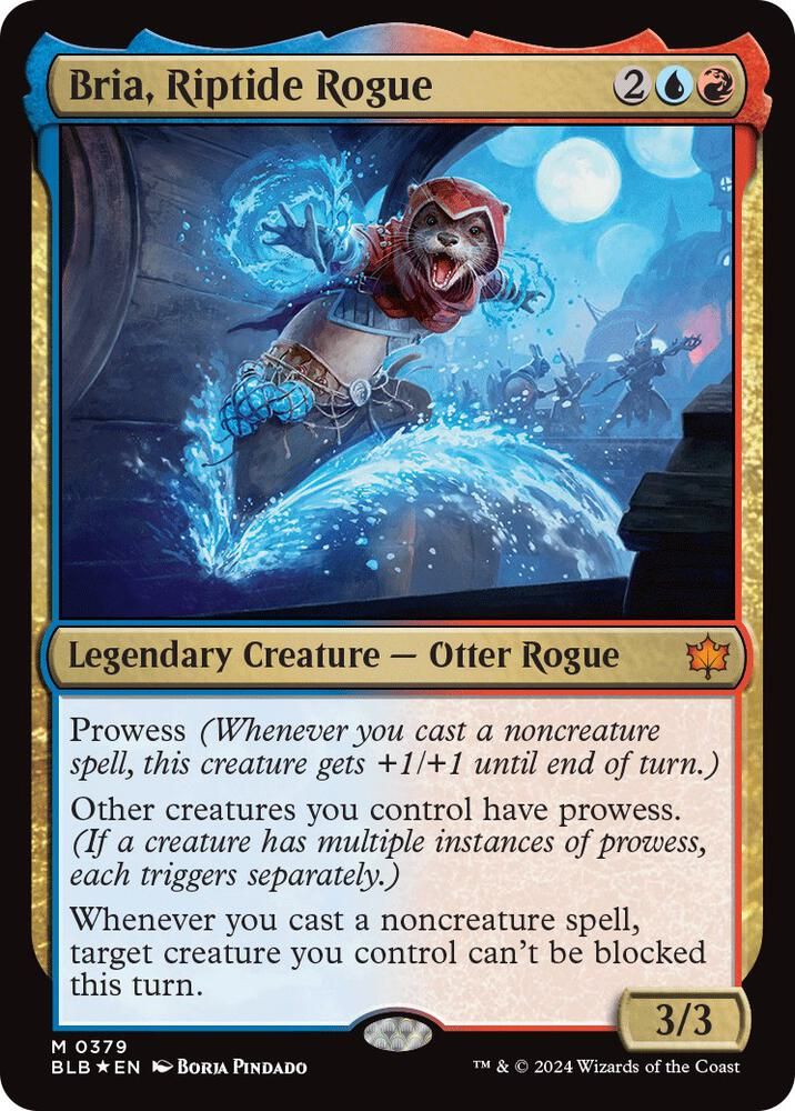 Bria, Riptide Rogue - Bloomburrow (BLB) Bloomburrow Foil