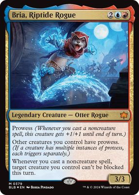 SJ Bria, Riptide Rogue - Bloomburrow (BLB) Bloomburrow Foil