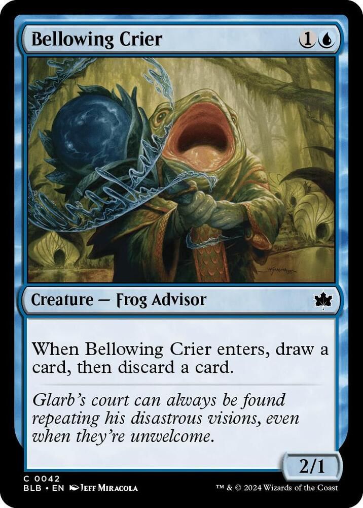 Bellowing Crier - Bloomburrow (BLB) Bloomburrow