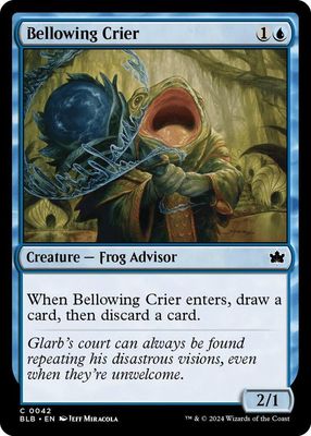 Bellowing Crier - Bloomburrow (BLB) Bloomburrow