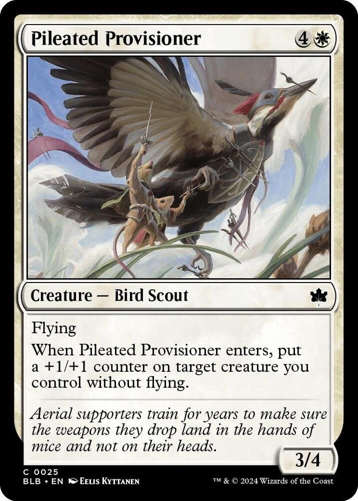Pileated Provisioner - Bloomburrow (BLB) Bloomburrow