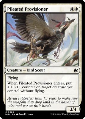 Pileated Provisioner - Bloomburrow (BLB) Bloomburrow