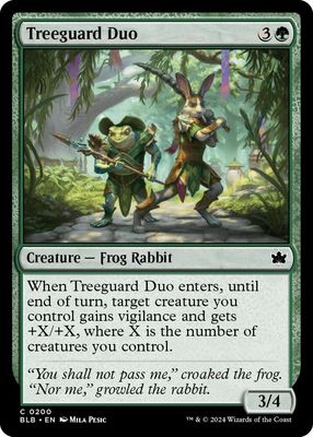 Treeguard Duo - Bloomburrow (BLB) Bloomburrow