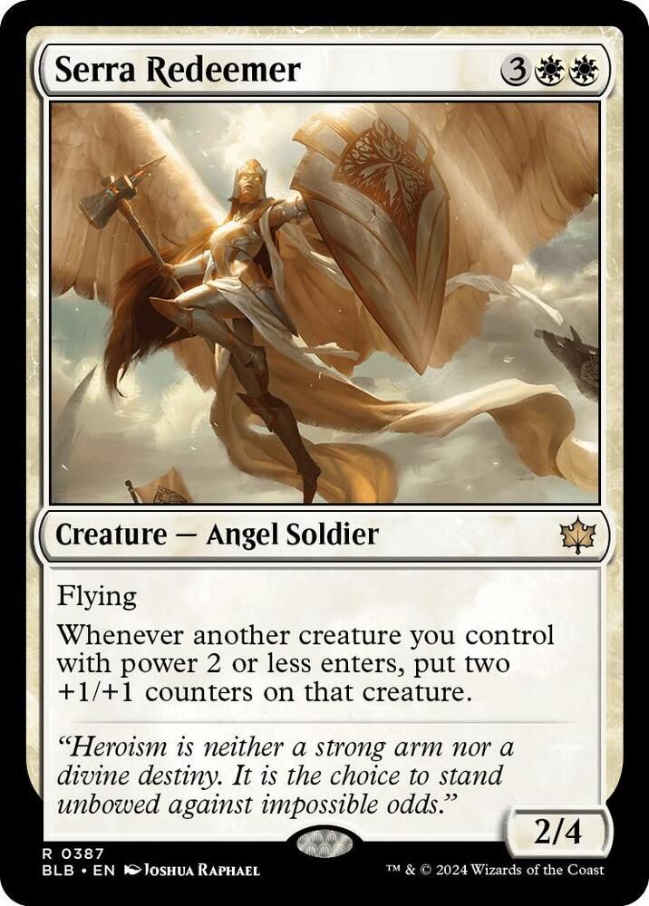 Serra Redeemer - Bloomburrow (BLB) Bloomburrow