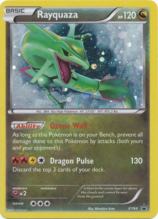 Rayquaza - XY64 - Holo Promo Pokemon XY Promos