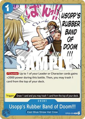 Usopp&#39;s Rubber Band of Doom!!! - Pillars of Strength (OP03) Pillars of Strength