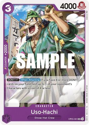 Uso-Hachi - Awakening of the New Era (OP05) Awakening of the New Era