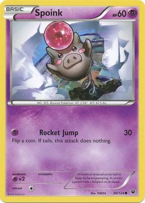 Spoink - 30/124 - Common XY: Fates Collide Singles