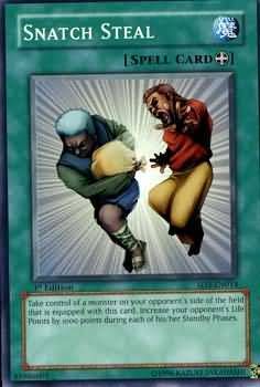 Snatch Steal - SD3-EN014 - Common 1st Edition Structure Deck: Blaze of Destruction 1st Edition Singles