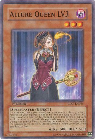 Allure Queen LV3 - CDIP-EN006 - Common 1st Edition Cyberdark Impact [CDIP] 1st Edition Singles