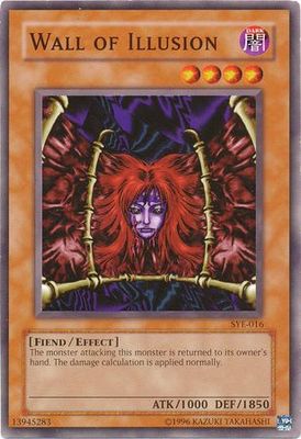 Wall of Illusion - SYE-016 - Common Unlimited Starter Deck: Yugi Evolution [SYE] Unlimited Singles