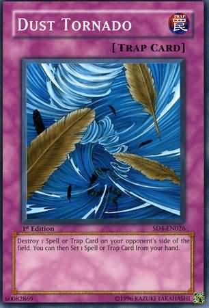 Dust Tornado - SD4-EN026 - Common 1st Edition Structure Deck: Fury from the Deep 1st Edition Singles