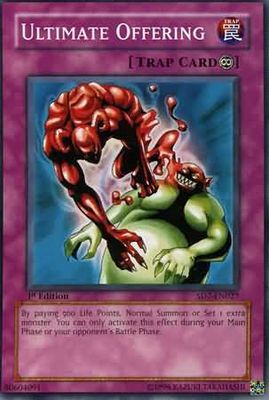 Ultimate Offering - SD7-EN027 - Common 1st Edition Structure Deck: Invincible Fortress [SD7] 1st Edition Singles