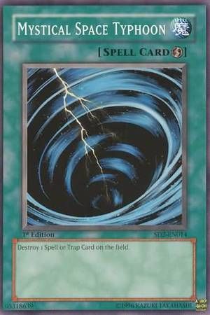 Mystical Space Typhoon - SD2-EN014 - Common 1st Edition Structure Deck: Zombie Madness 1st Edition Singles