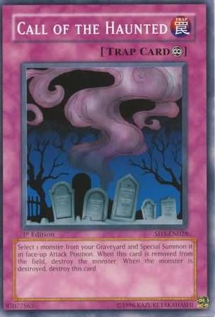 Call of the Haunted - SD3-EN028 - Common 1st Edition Structure Deck: Blaze of Destruction 1st Edition Singles