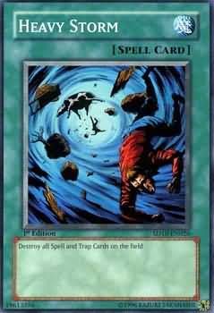 Heavy Storm - SD10-EN026 - Common 1st Edition Structure Deck: Machine Re-Volt 1st Edition Singles