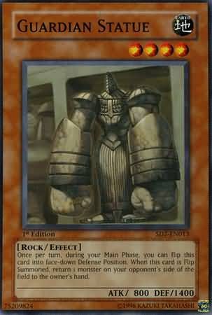 Guardian Statue - SD7-EN013 - Common 1st Edition Structure Deck: Invincible Fortress [SD7] 1st Edition Singles