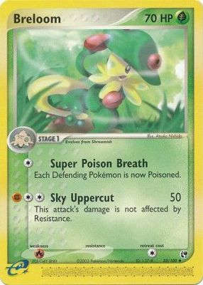 Breloom - 33/100 - Uncommon Ex Sandstorm Singles