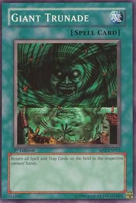 Giant Trunade - SD2-EN015 - Common 1st Edition Structure Deck: Zombie Madness 1st Edition Singles