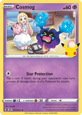 Cosmog - Celebrations (CLB) Celebrations - Foil-