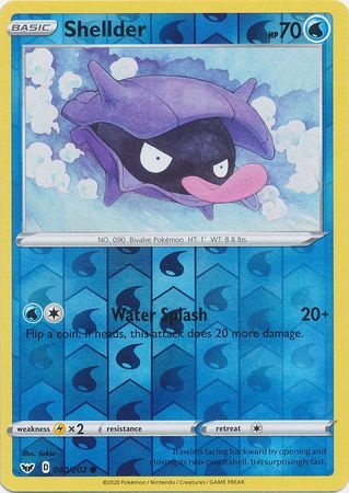 Shellder - 040/202 - Common Sword &amp; Shield (Base Set) Singles (Español)