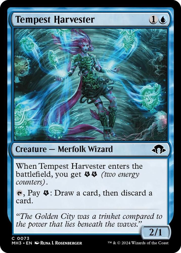 Tempest Harvester - Modern Horizons 3 (MH3) Modern Horizons 3