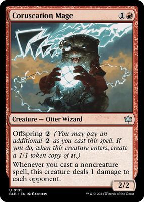 Coruscation Mage - Bloomburrow (BLB) Bloomburrow