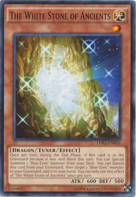 The White Stone of Ancients - LDK2-ENK05 - Common Unlimited Legendary Decks II - Kaiba Unlimited Singles