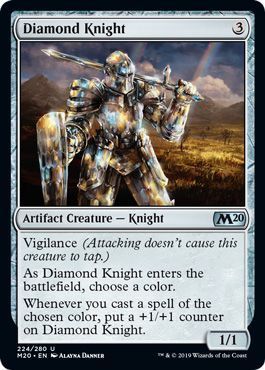 Diamond Knight 224/280 Magic 2020 (M20) Singles (Español)