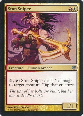 Stun Sniper 7/81 - Duel Decks Heroes vs. Monsters Singles