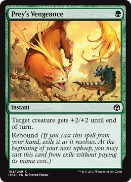 Prey&#39;s Vengeance 182/249 Iconic Masters Singles