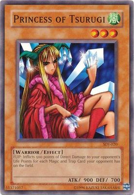 Princess of Tsurugi - SDJ-020 - Common Unlimited Starter Deck: Joey [SDJ] Unlimited Singles