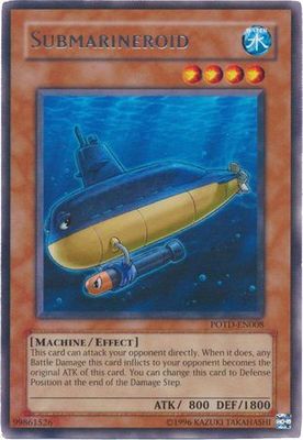 Submarineroid - POTD-EN008 - Rare Unlimited Power of the Duelist [POTD] Unlimited Singles