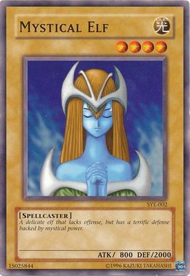 Mystical Elf - SYE-002 - Common Unlimited Starter Deck: Yugi Evolution [SYE] Unlimited Singles