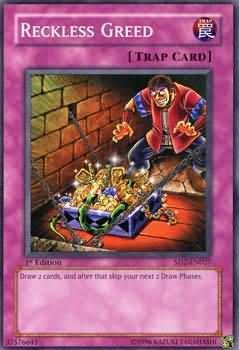 Reckless Greed - SD2-EN027 - Common 1st Edition Structure Deck: Zombie Madness 1st Edition Singles