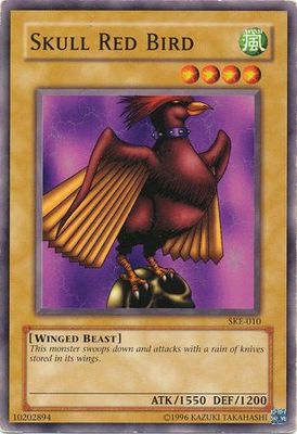 Skull Red Bird - SKE-010 - Common Unlimited Starter Deck: Kaiba Evolution [SKE] Unlimited Singles