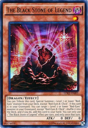 The Black Stone of Legend - LDK2-ENJ05 - Ultra Rare Unlimited Legendary Decks II - Joey Unlimited Singles