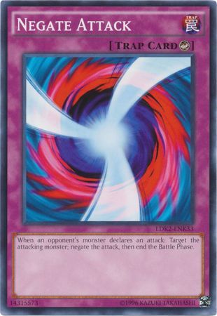 Negate Attack - LDK2-ENK33 - Common Unlimited Legendary Decks II - Kaiba Unlimited Singles