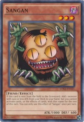 Sangan - LDK2-ENY21 - Common Unlimited Legendary Decks II - Yugi Unlimited Singles