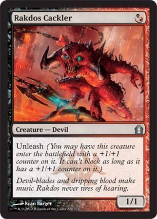 Rakdos Cackler Return to Ravnica Singles