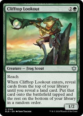 Clifftop Lookout - Bloomburrow (BLB) Bloomburrow (Español)