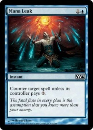Mana Leak Magic 2012 (M12) Singles