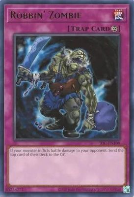 Robbin&#39; Zombie - IOC-EN109 - Rare Unlimited (25th Reprint) Invasion of Chaos 25th Anniversary Singles