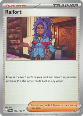 Raifort - 161/167 - Uncommon Scarlet and Violet: Twilight Masquerade Singles