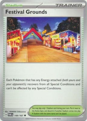 Festival Grounds - 149/167 - Uncommon Scarlet and Violet: Twilight Masquerade Singles