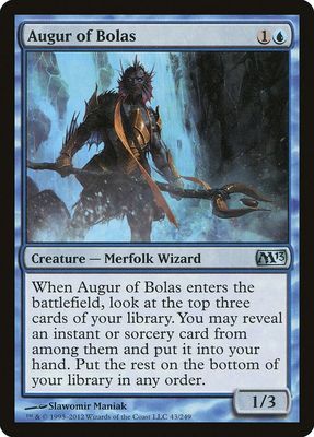 Augur of Bolas 43/249 - Magic 2013 (M13)