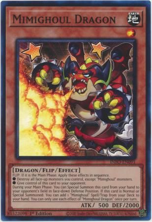 Mimighoul Dragon - INFO-EN091 - Super Rare 1st Edition The Infinite Forbidden 1st Edition Singles