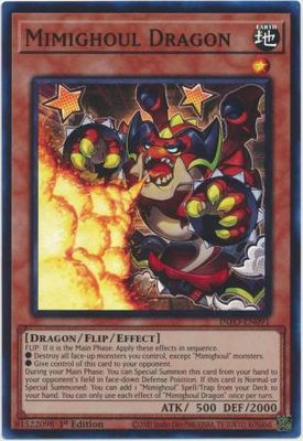 Mimighoul Dragon - INFO-EN091 - Super Rare 1st Edition The Infinite Forbidden 1st Edition Singles
